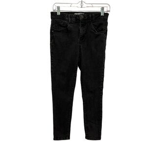 Wit & Wisdom Black Denim Stretch Mid-Rise Ankle Skinny Jeans Women's Size 4P